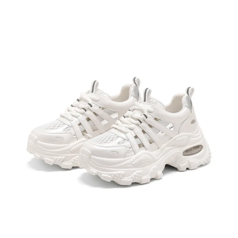 C°BANNER Support Breathable Low Top Chunky Sneakers Women's-12