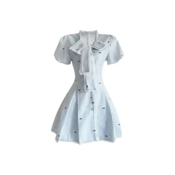 YGPRW Short Sleeved Dress Women's