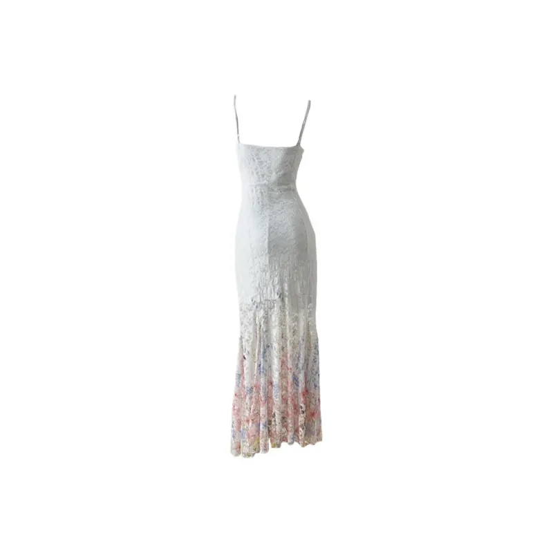 DOKZB Slip Dresses Women's Beige-1