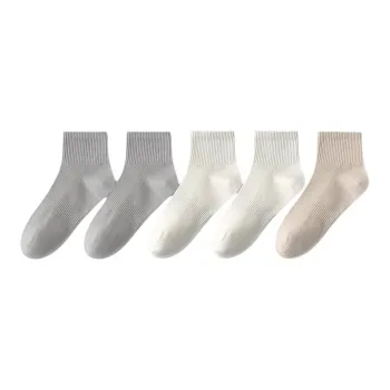 Gentle Welcome Mid Calf Socks Men's 5 Pack