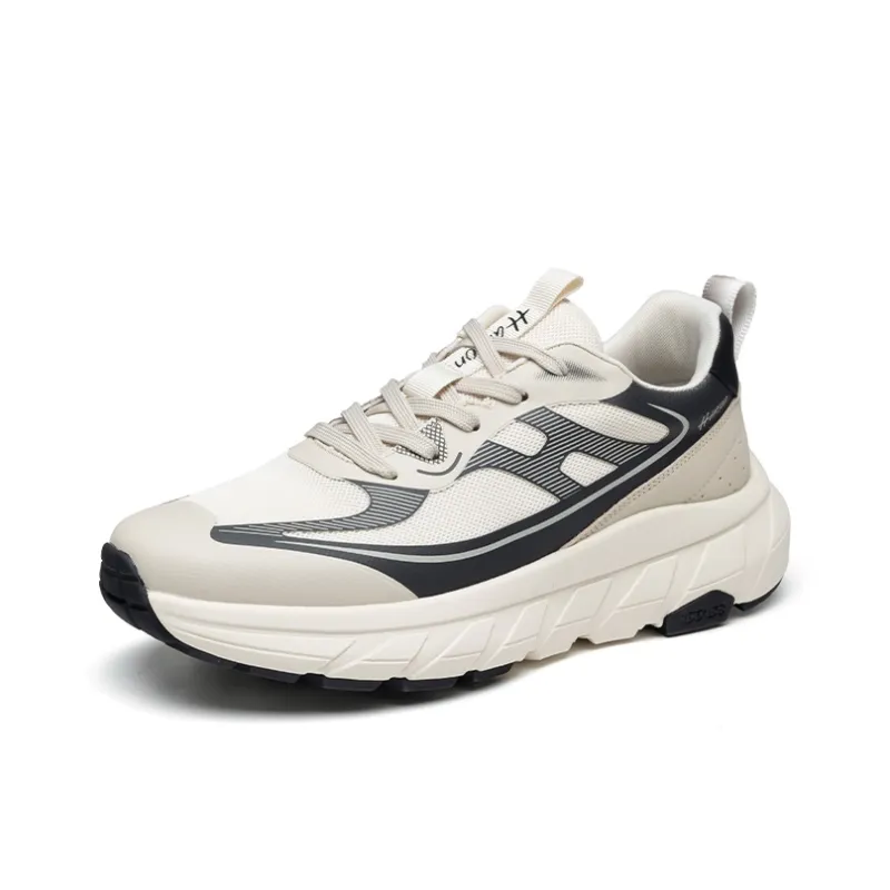 HARSON Men's Casual Shoes Men's White-6