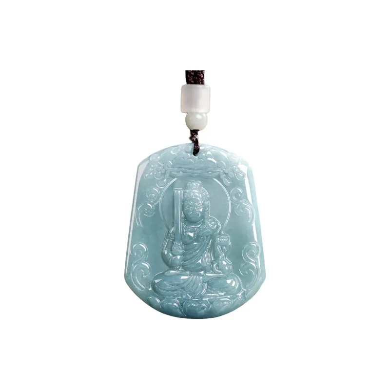 BYTHERE Glutinous Jade Jadeite Necklaces Unisex-12