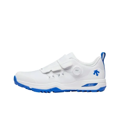 DESCENTE Enerzite Low Top Golf Shoes Men's White Blue