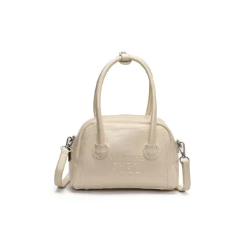 RIVMIND PU Crossbody One Shoulder Handbag Regular Women's White/Silver/Black/Yellow/Pink