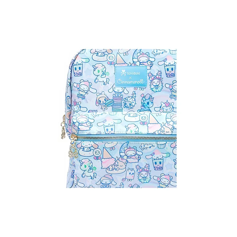 Sanrio Tokidoki, The Playful And Charming Character, Collaboration Polyester Backpack Mini Women's Blue-4
