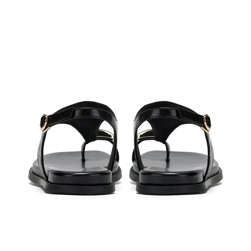 GG CC Flat One Strap Sandals Women's-11