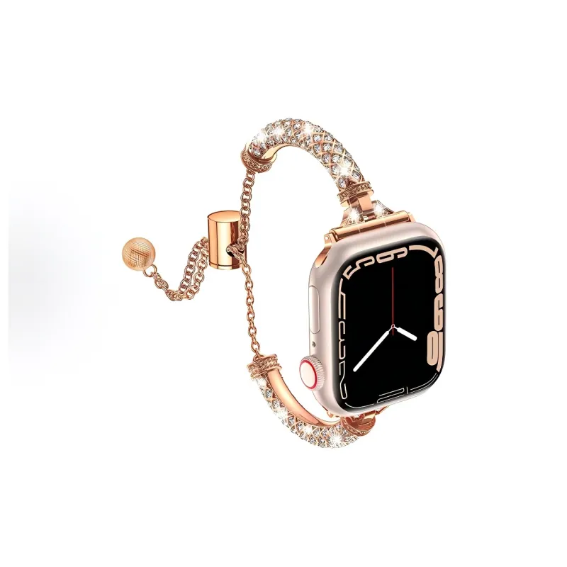 KVZUVUU Apple Compatibility Watch Band Metal-2
