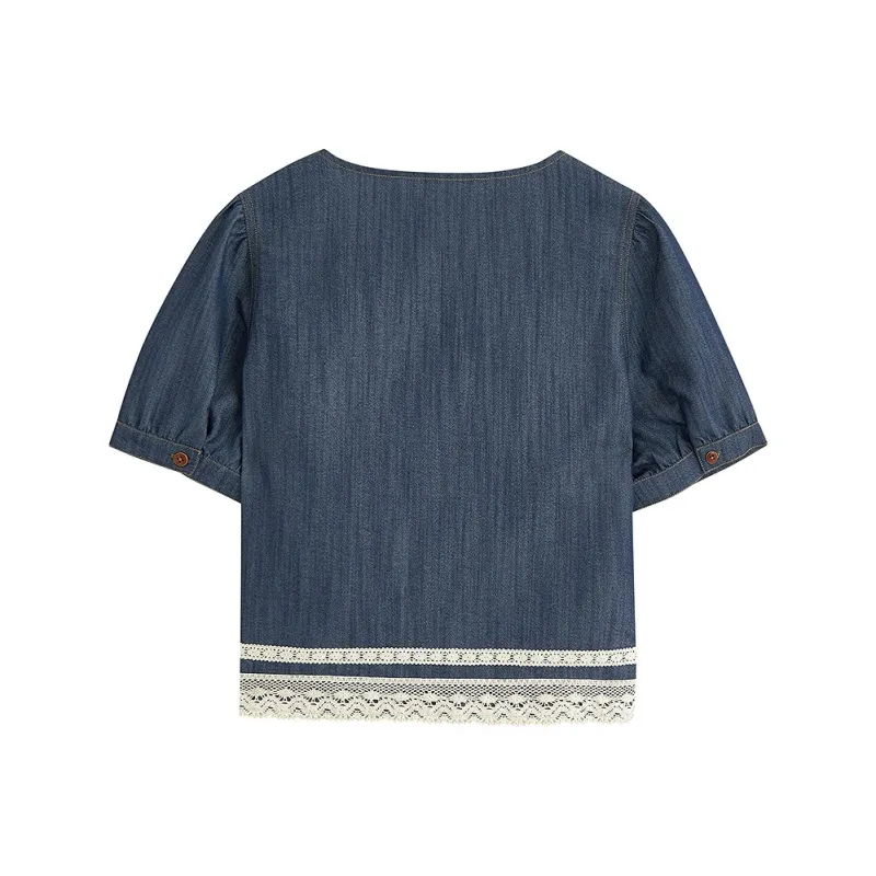 Inman Shirts Women's Denim Blue-1
