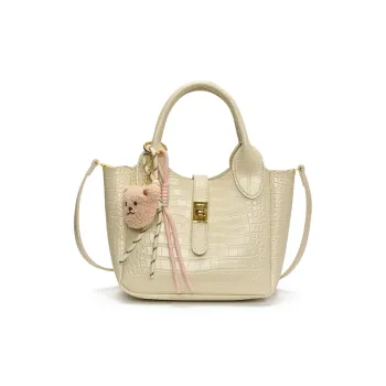 ResNonverba PU Tote Crossbody One Shoulder Handbag Women's Multicolor
