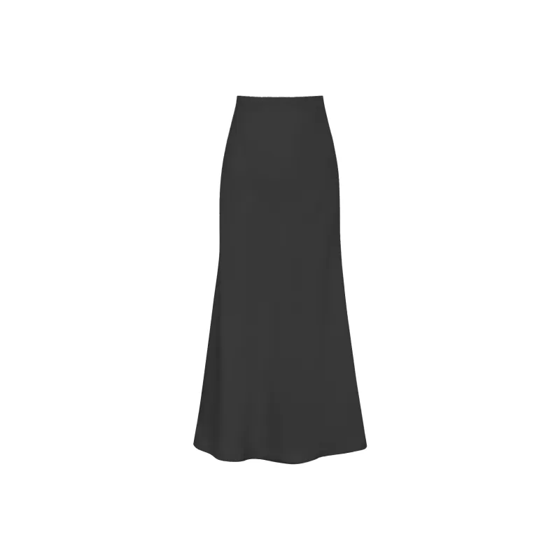 XUANSHU Casual Long Skirt Women's-4
