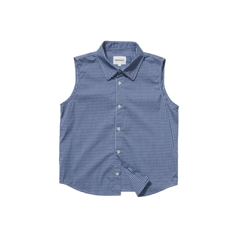 COUNTRY MOMENT Shirts Women's Blue Plaid-0