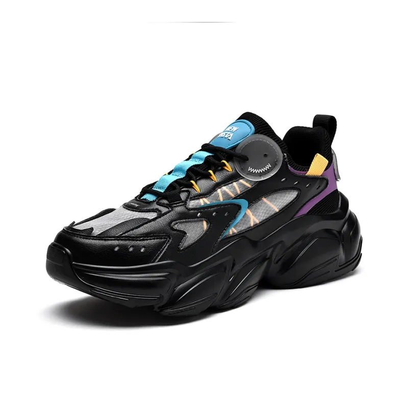 DEVIL AND ANGEL Height Increasing Cushioning Low Top Chunky Sneakers Unisex-18