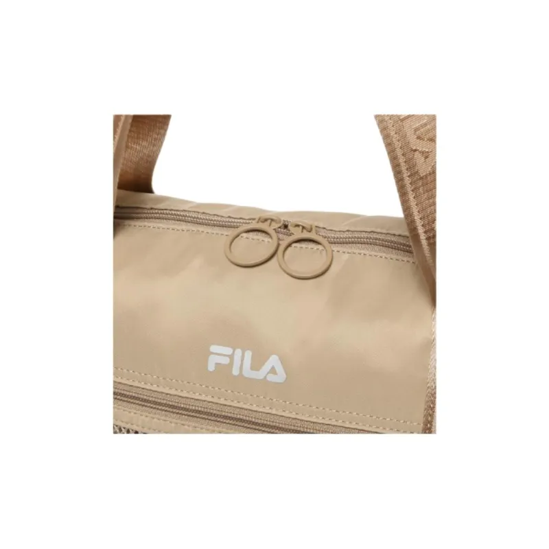 FILA Logo Shoulder Bag, Crossbody Bag, Handbag Regular Unisex Beige-6