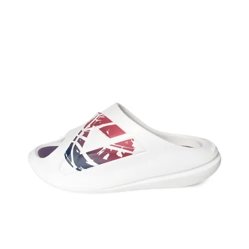 PEAK Very Small Fat Drag Quiet Slip Resistant Abrasion Resistant Slide Slippers Unisex Ultra Light White Purple