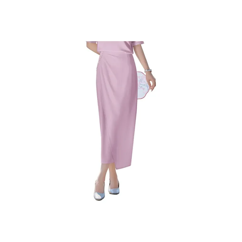 TEME Casual Long Skirts Women's-4