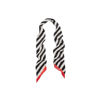Balenciaga Silk Scarves Women's Black