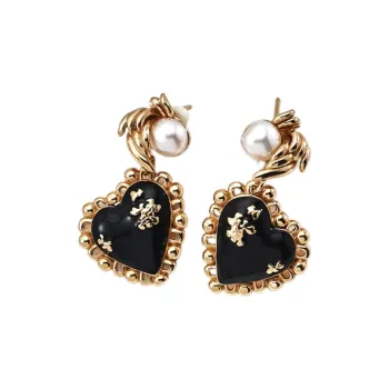 GL GEMLOVE S925 Silver Earrings Women's
