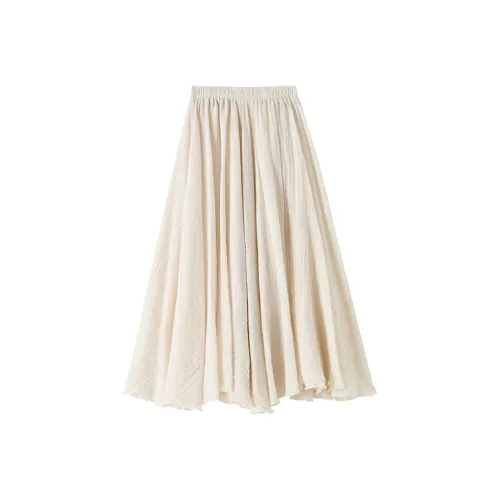 MPOX Casual Long Skirts Women's