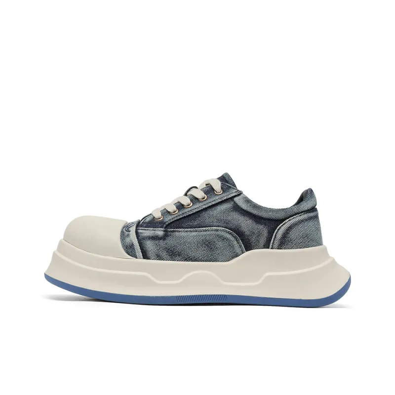 PAVEA Height Increasing Low Top Skateboard Shoes Unisex-0