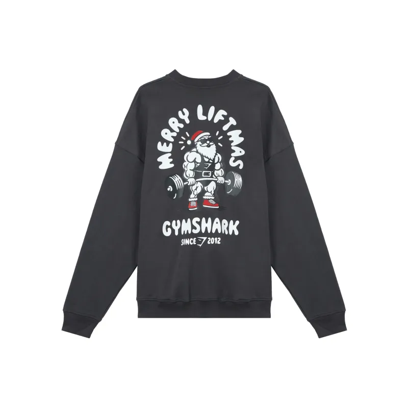 GYMSHARK Sweatshirt Men's Dark Gray-1