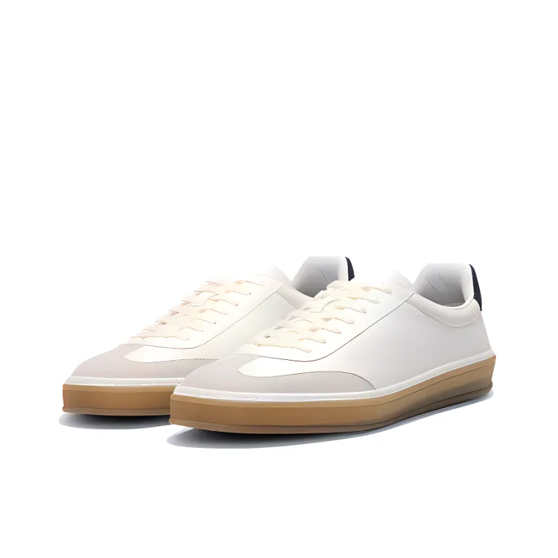 HUGO BOSS Low Top Skateboard Shoes Men's White-1