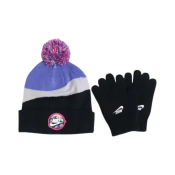 Nike Snow Day Beanie And Gloves Set Big Kids 2 Piece Hat Set