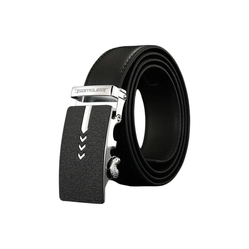 JEANSWEST Split Cow Leather Belts Men's 3.5cm-0