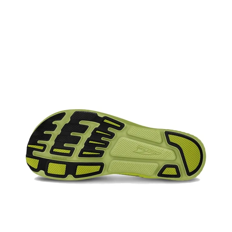 Altra Low Top Running Shoes Men's Yellow Green-4