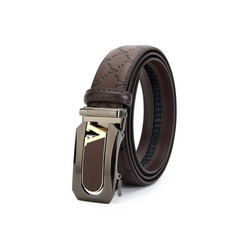 ALI THE FOX Cow Leather Belts Unisex 3.5CM-3