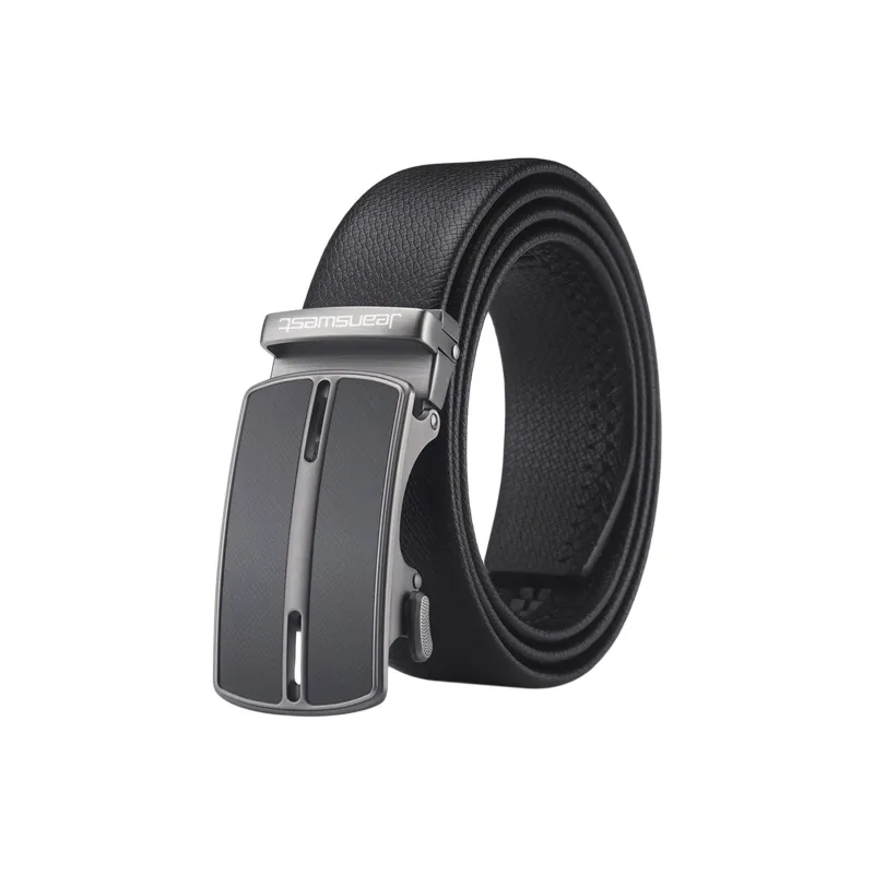 JEANSWEST Split Cow Leather Belts Men's 3.5cm-2