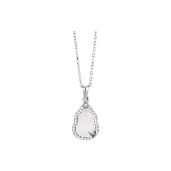 CMFY Chalcedony Jade Necklaces Unisex