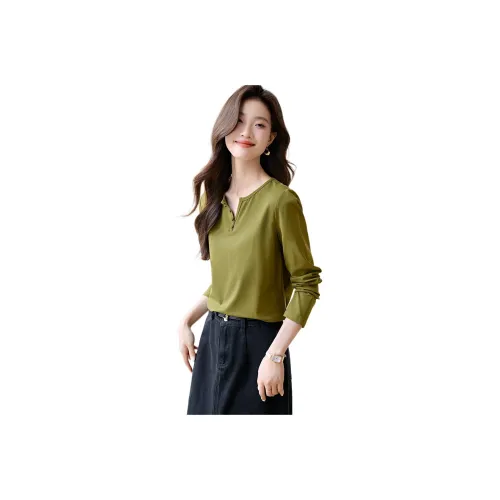 Mo Han Yi Mei T Shirt Women's Green