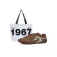 Brown[Free White Canvas Bag]