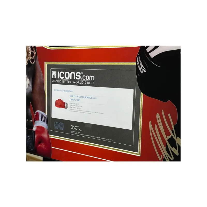 MAGIC CAPITAL Boxing Accessories Includes Certificate Unisex Red-3