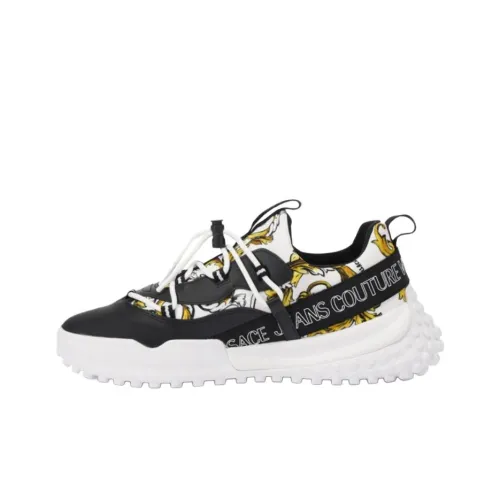 VERSACE JEANS COUTURE Low Top Casual Shoes Men's Black