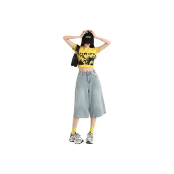 7 SEVFUN Denim Shorts Women's