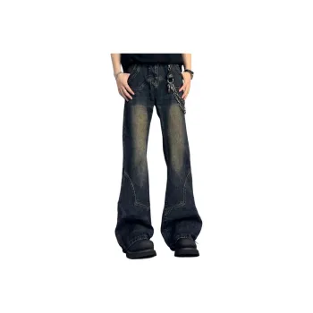 YICHEN Jeans Unisex Vintage[A Shaped Slim Bootcut]