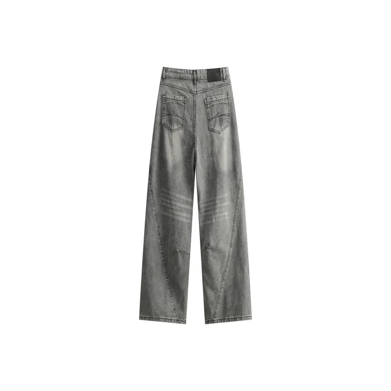 SAME FLOW Jeans Unisex Smoke Gray-1