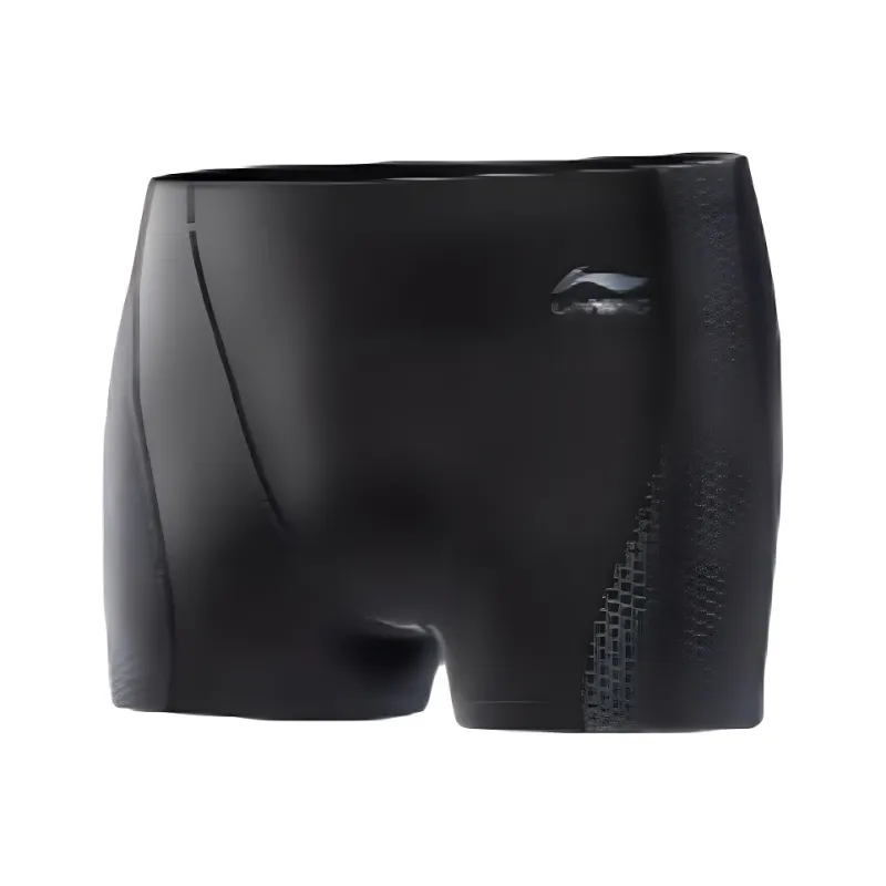 LiNing Swimming Shorts Men's Black-0