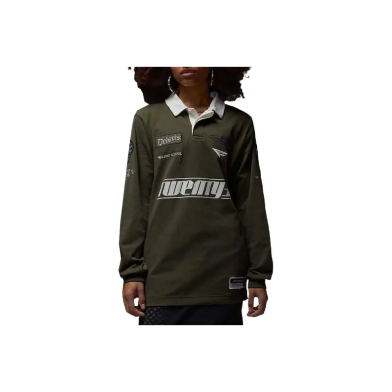 Jordan Essentials Men's Long Sleeve Rugby Top-0