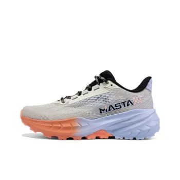 361° Slip Resistant And Breathable Low Top Trail Running Racing Running Shoes Women's Gray Orange Purple