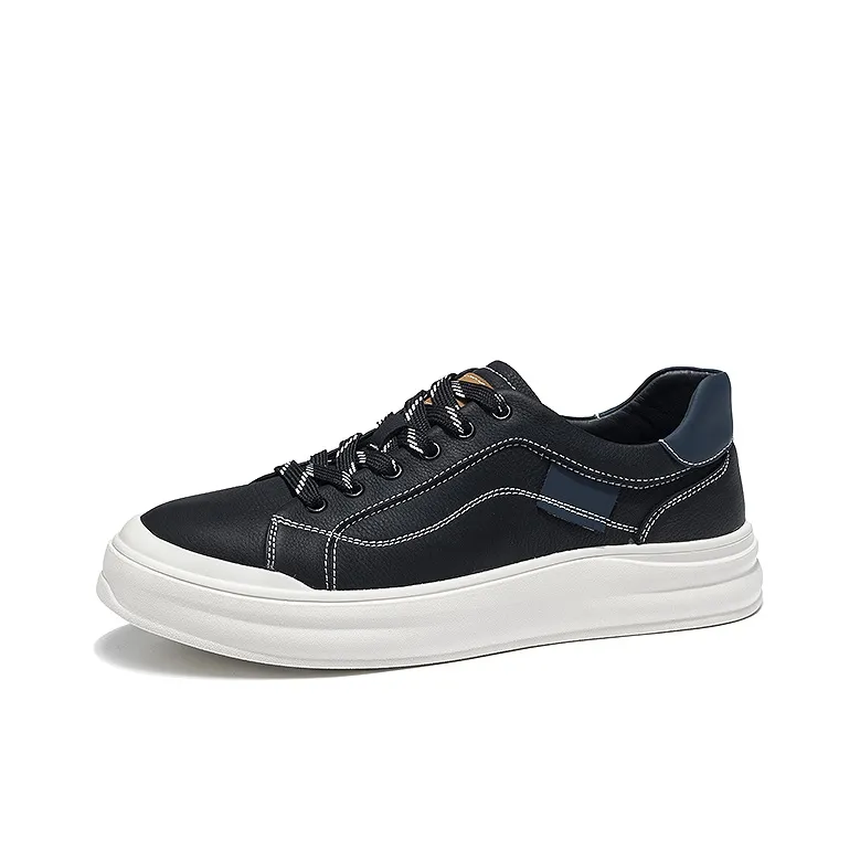 HARSON Waterproof And Wear resistant Low Top Skateboard Shoes Men's-1
