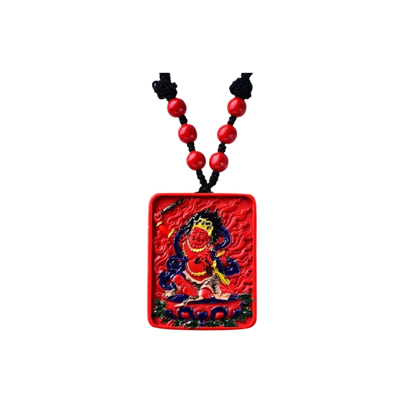 MUXIANG Cinnabar Necklaces Unisex-5
