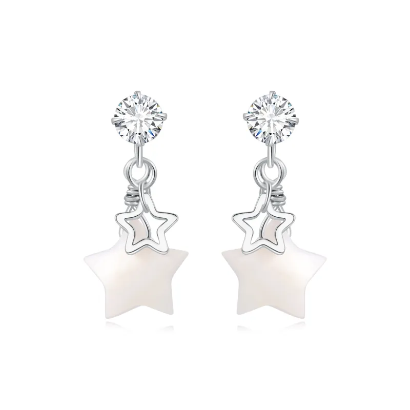 Barbie 925 Sterling Silver Earrings Women's-0