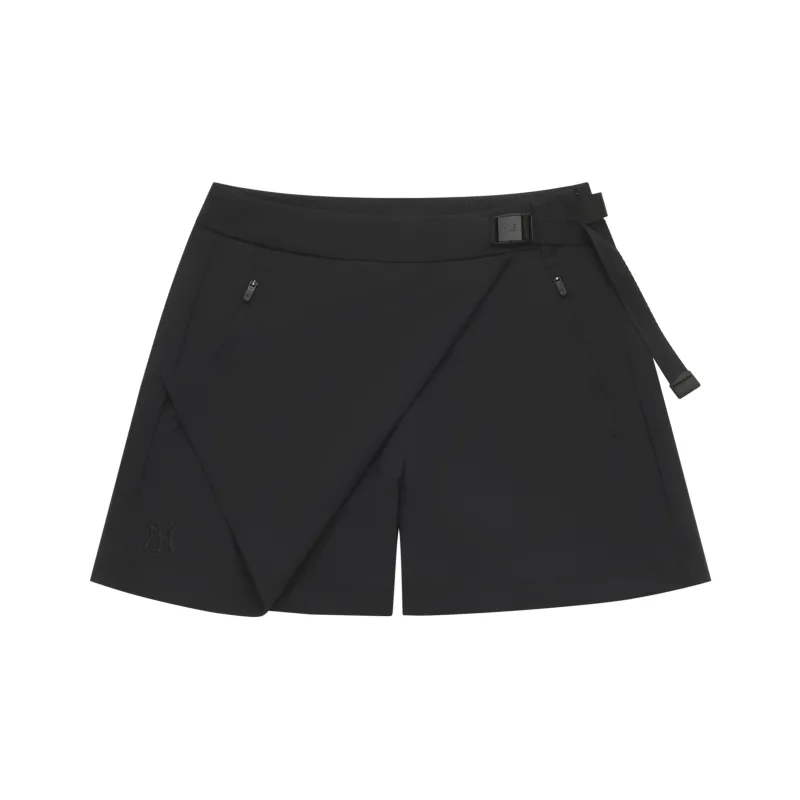 MLB New York Yankees Basic Collection SS25 Casual Shorts Women's Black-1