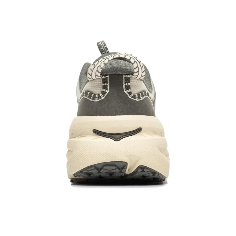 HOKA ONE ONE Bondi B3LS Anti Slip Wear Resistant Low Top Casual Running Shoes Unisex Gray-3