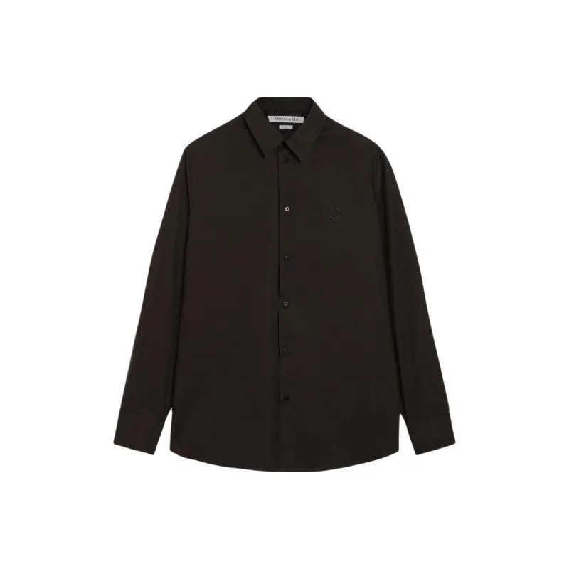 TRUSSARDI Shirts Men Black-0