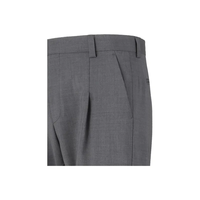 HUGO BOSS SS25 Suit Trouser Men's Dark Gray-3