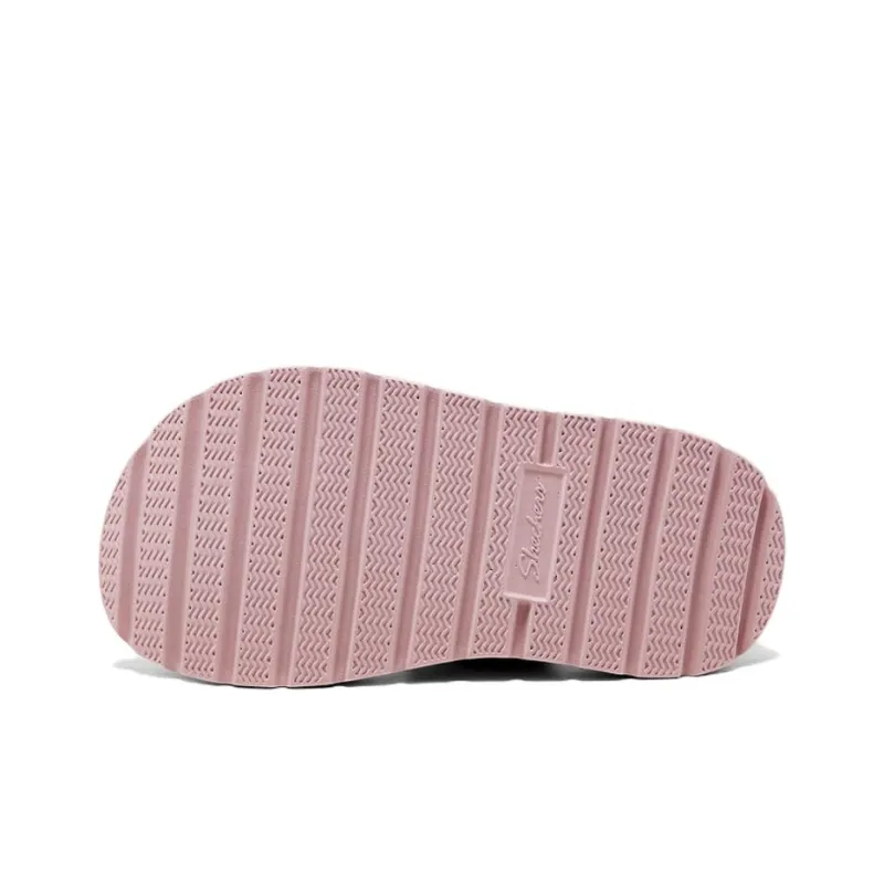 Skechers Slip Resistant Slide Slippers Women's Nude Pink-3