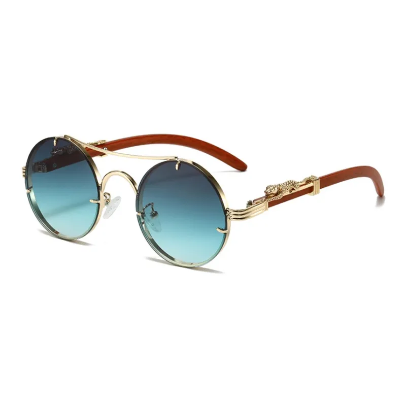 PSACSS Metal Round Sunglasses Unisex-4